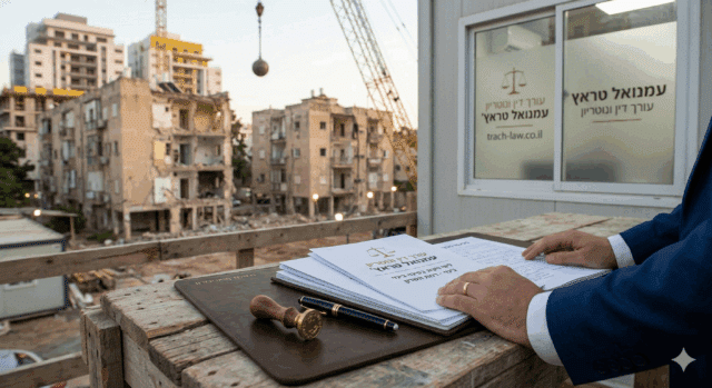 עורך דין מקרקעין ברמת השרון | עורך דין נדל"ן ברמת השרון | פינוי בינוי | ייצוג דיירים מול קבלן | ייעוץ משפטי | ייצוג משפטי | נוטריון ברמת השרון | הסכם שיתוף | מיסוי מקרקעין | עמנואל טראץ' | עורך דין נדלן ברמת השרון | עוד נדלן | עורך דין מיסוי מקרקעין רמת השרון