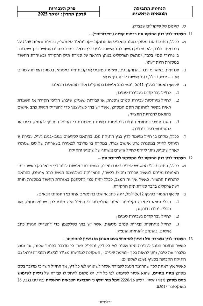 עבירות סמים בצהל | עורך דין פלילי סמים | עורך דין עבירת סמים בצבא | שימוש בסמים בצבא | עורך דין צבאי סמים